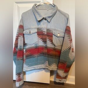 Southwestern Denim jacket